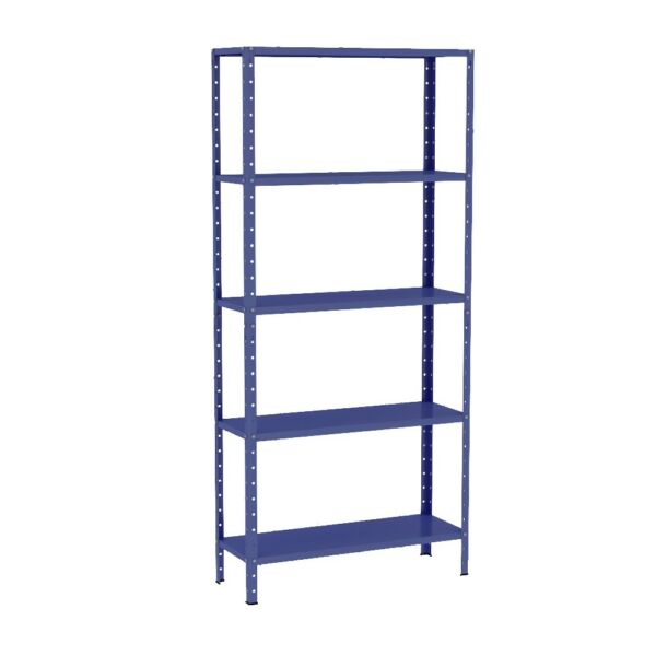 Estante de Aço Multiuso Livros Decorações Ferramentas 05 Prateleiras EAF005002 Azul