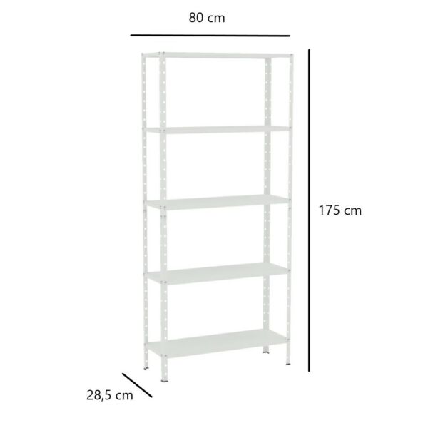 Estante de Aço Multiuso Livros Decorações Ferramentas 05 Prateleiras